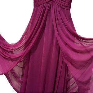 Prom, Brides Maid, Ball Gown, purple dress, brand new